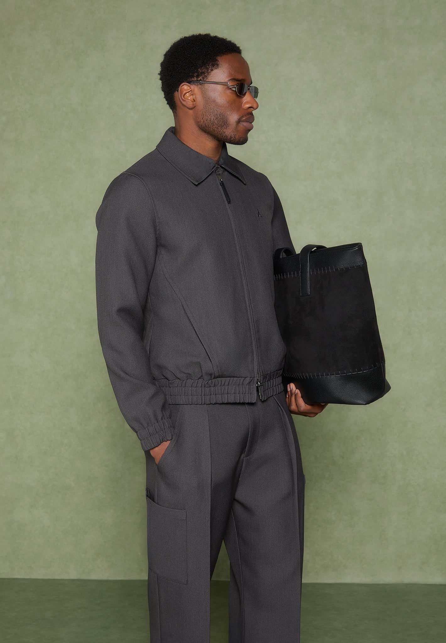 Harrington Jacket - Grey