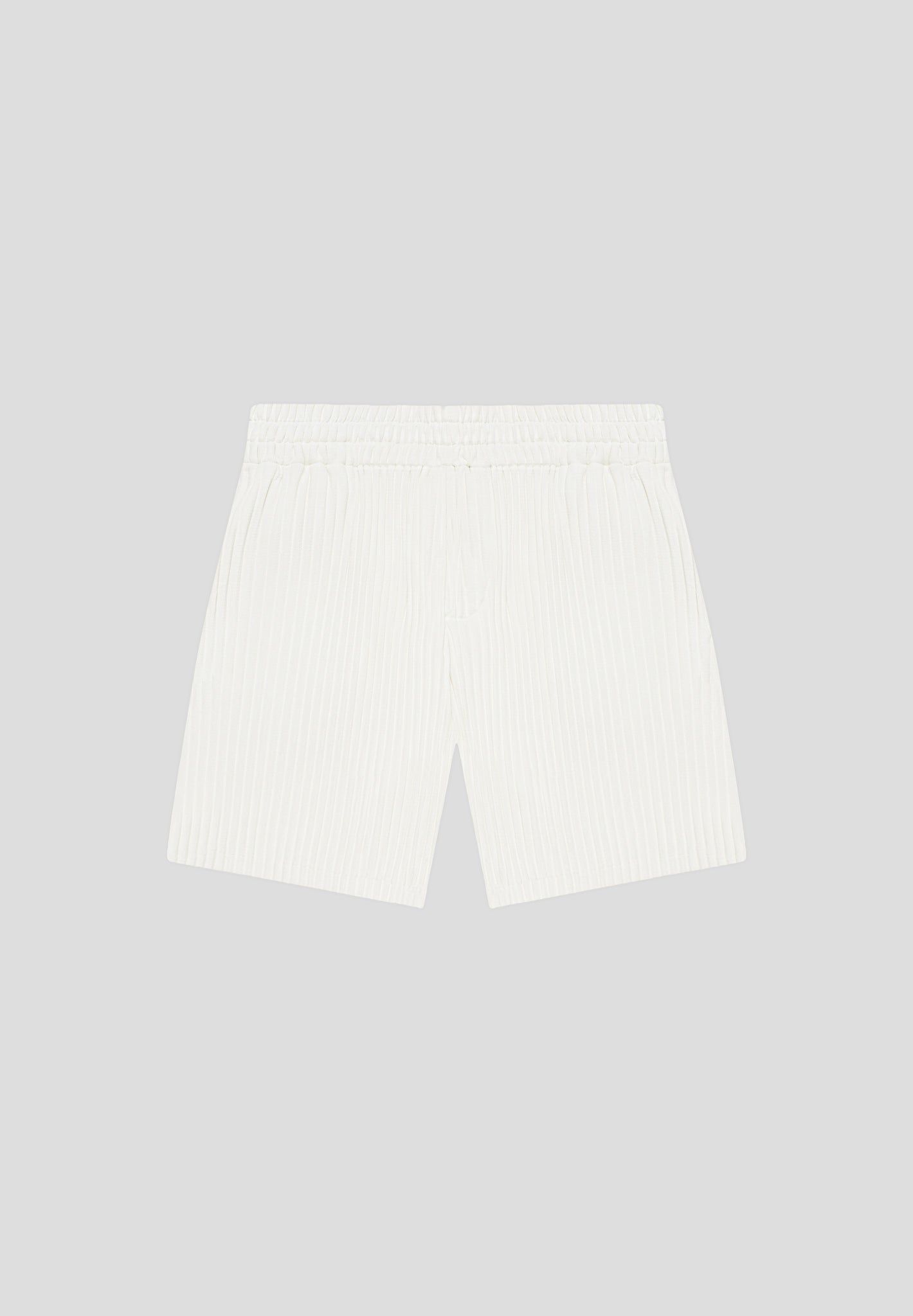 Pleated Shorts - Off White